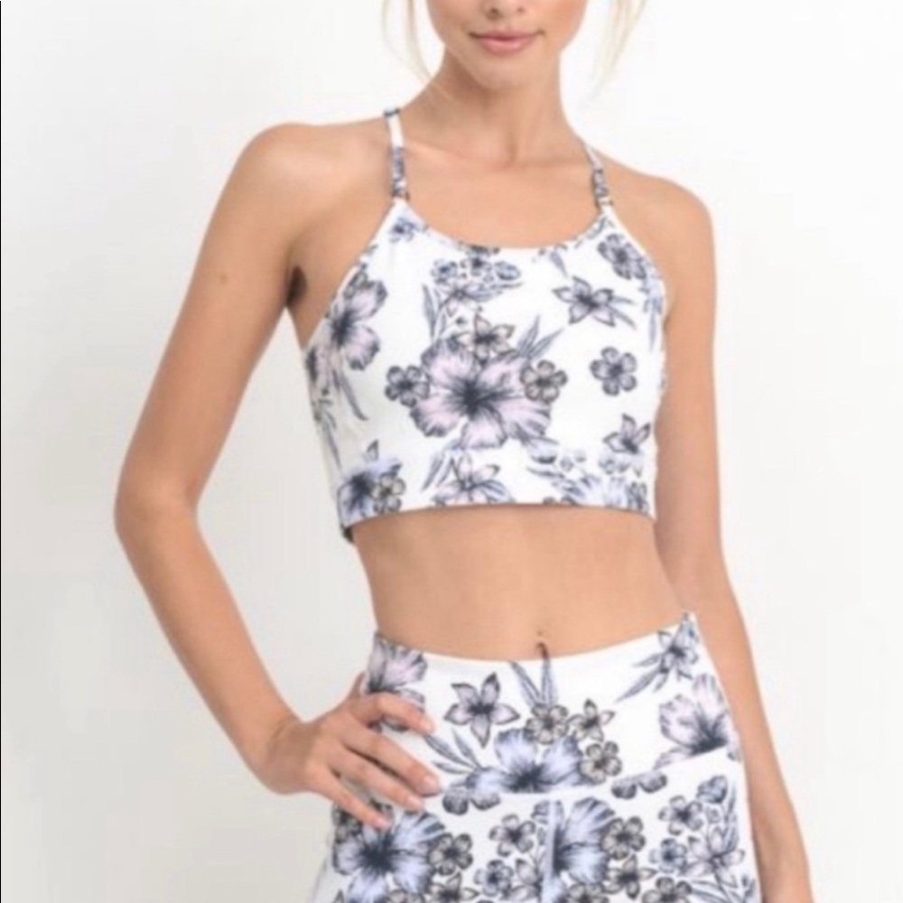 Mono B sport Bra floral